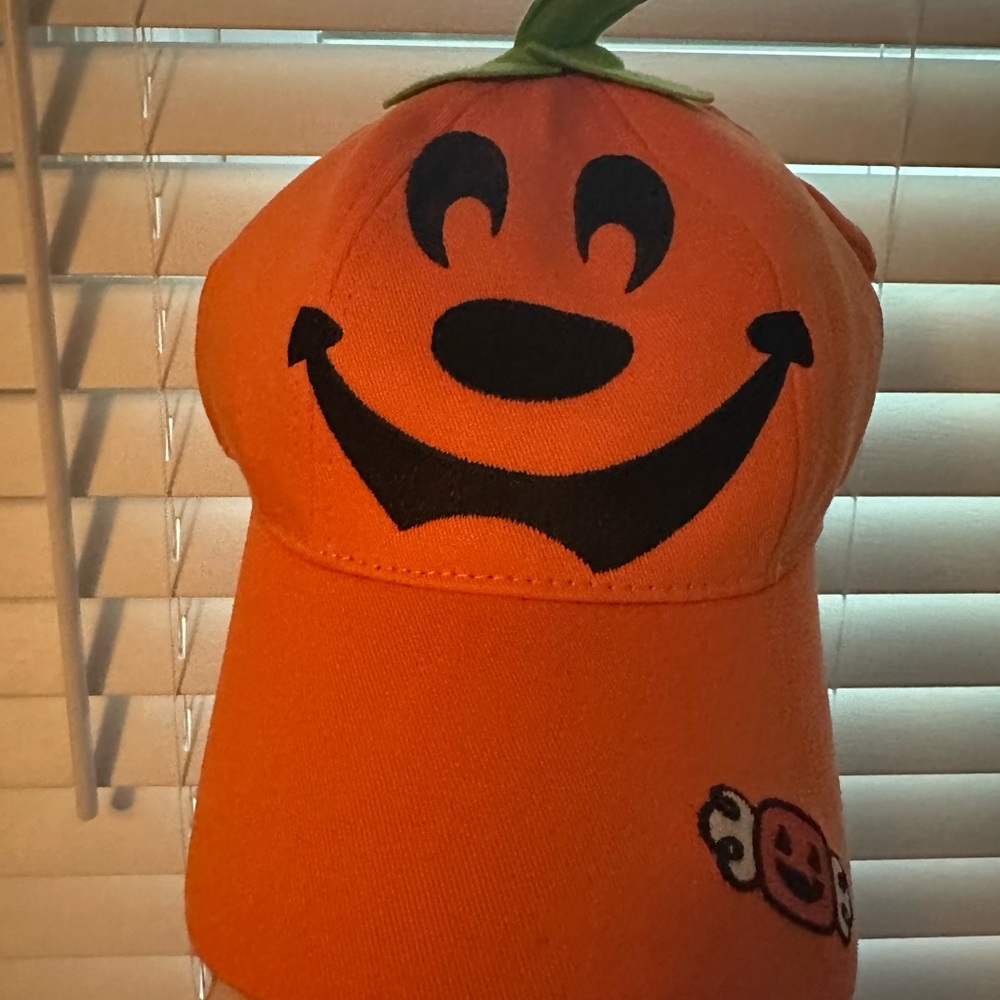 Disney Orange Pumpkin Hat